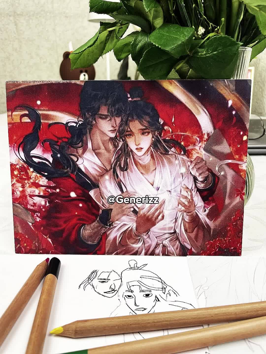 Heaven Officials Blessing - Hua Cheng x Xie Lian LED Light Painting