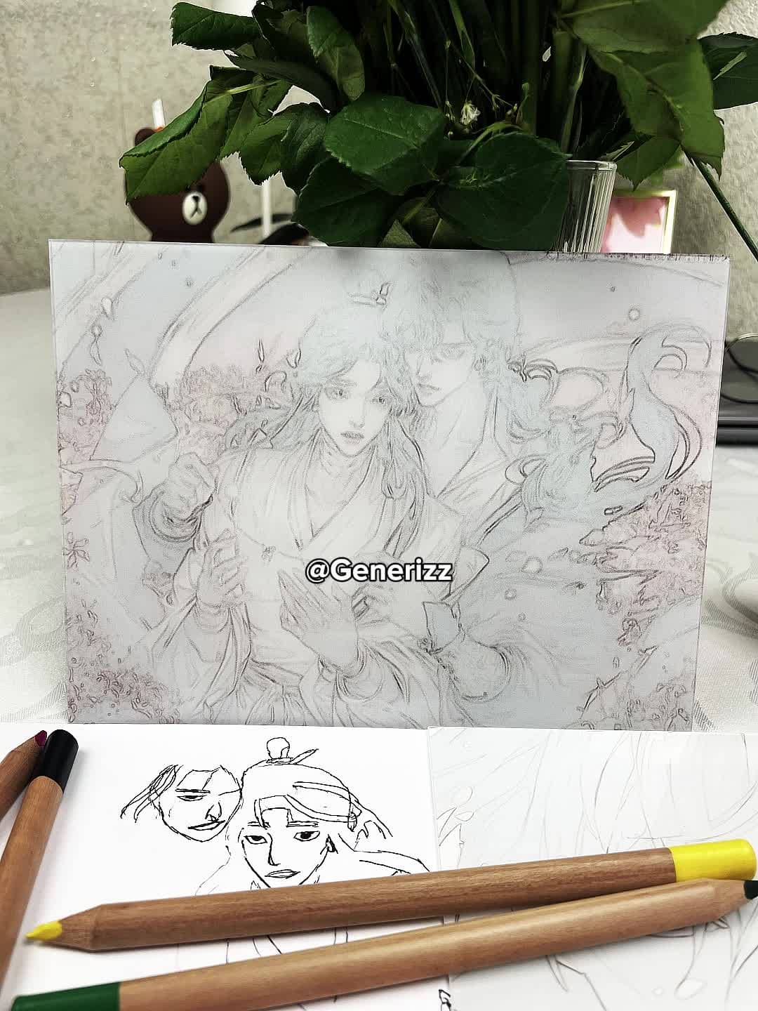 Heaven Officials Blessing - Hua Cheng x Xie Lian LED Light Painting