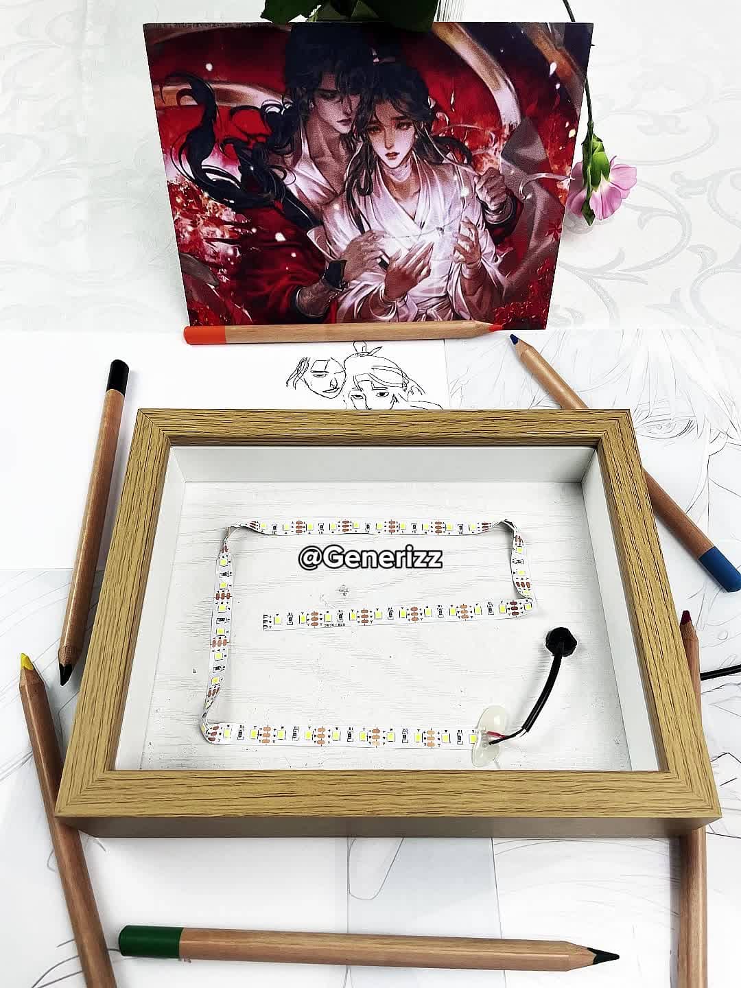 Heaven Officials Blessing - Hua Cheng x Xie Lian LED Light Painting