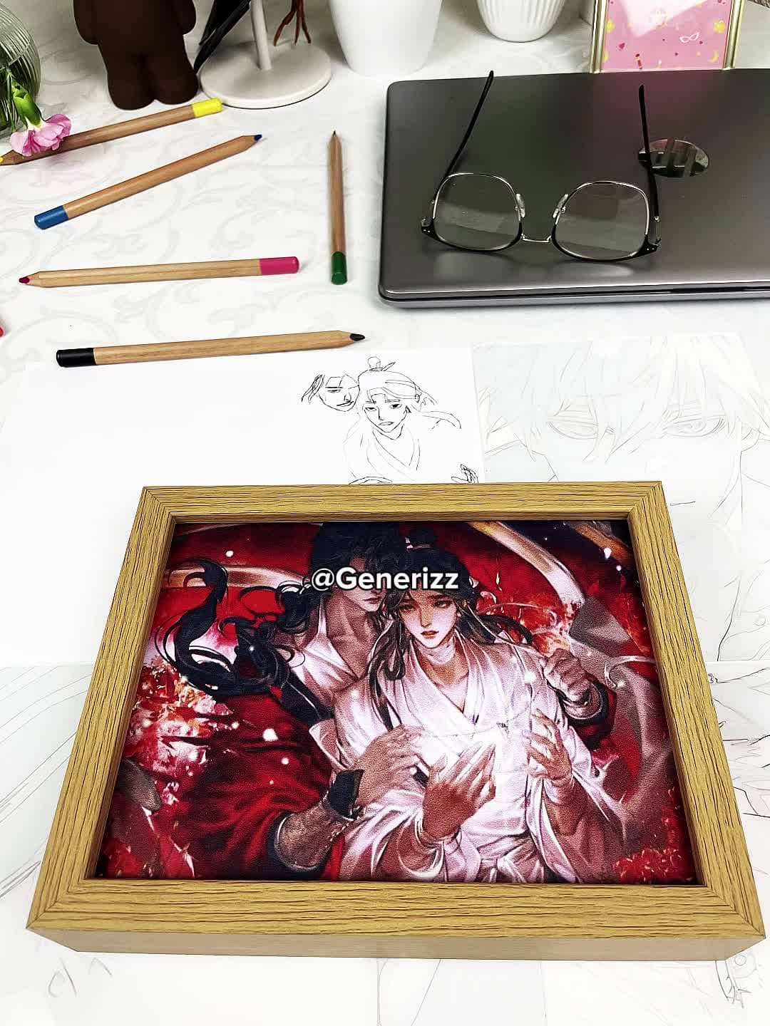 Heaven Officials Blessing - Hua Cheng x Xie Lian LED Light Painting