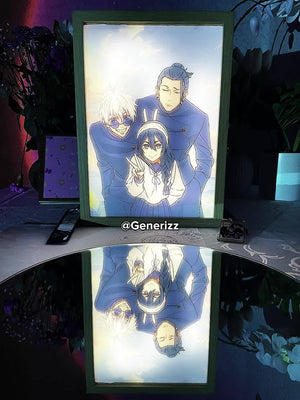 Jujutsu Kaisen - Gojo Past Arc - Gojo x Geto x Amanai LED Light Painting