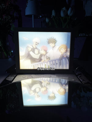 Jujutsu Kaisen - Gojo x Yuji x Nobara x Megumi LED Light Painting