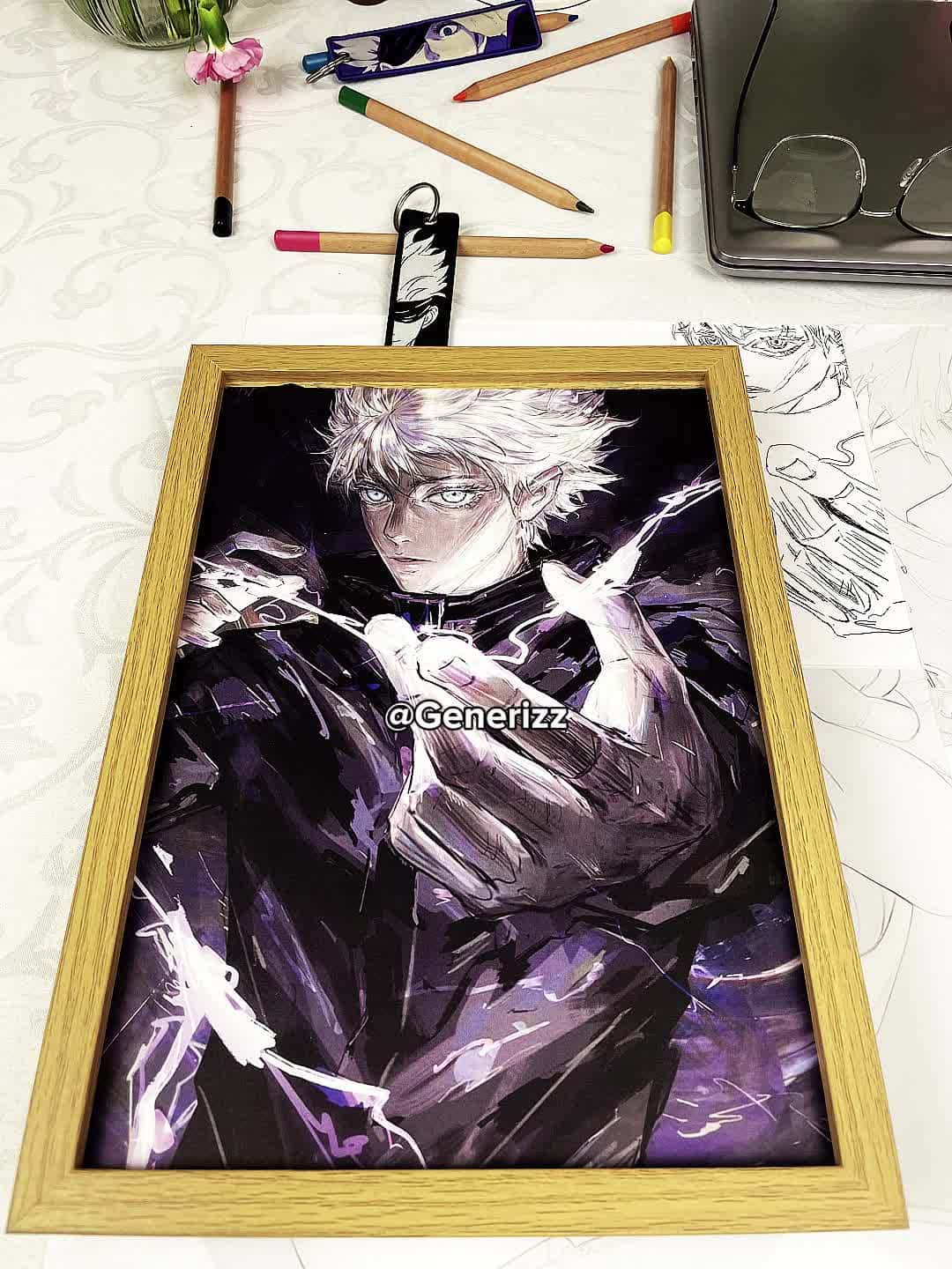 Jujutsu Kaisen - Hollow Technique: Purple: Gojo LED Light Painting