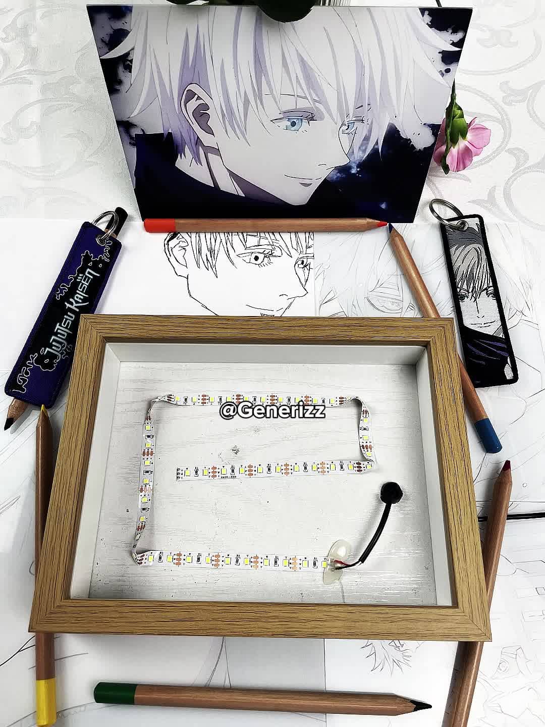 Jujutsu Kaisen - Jogo Fight Scene: Gojo Six Eyes LED Light Painting