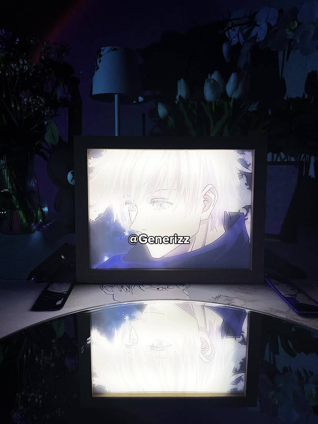 Jujutsu Kaisen - Jogo Fight Scene: Gojo Six Eyes LED Light Painting