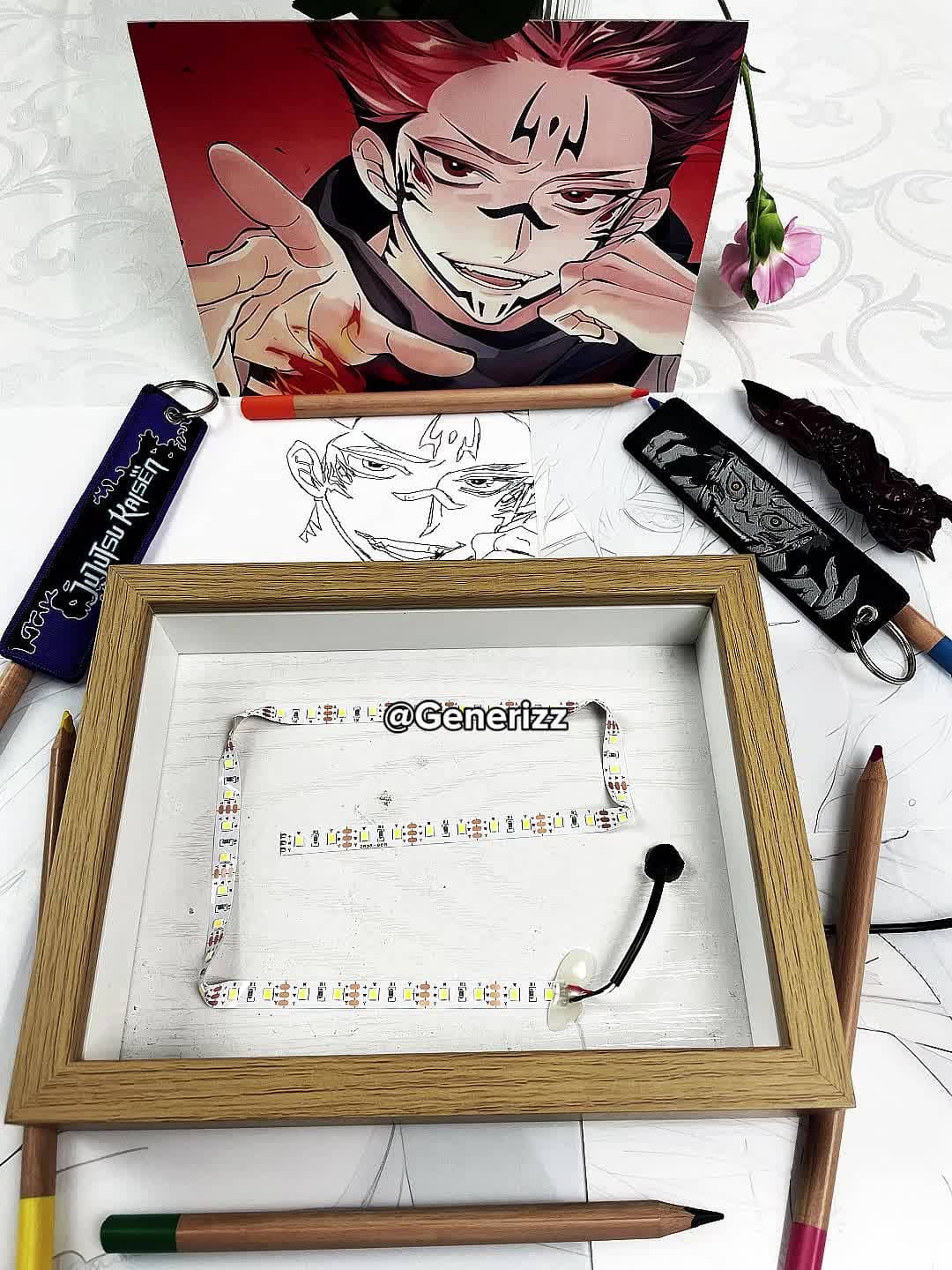 Jujutsu Kaisen - King of Curses: Ryomen Sukuna LED Light Painting