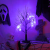 Halloween Orange & Purple Tree Light