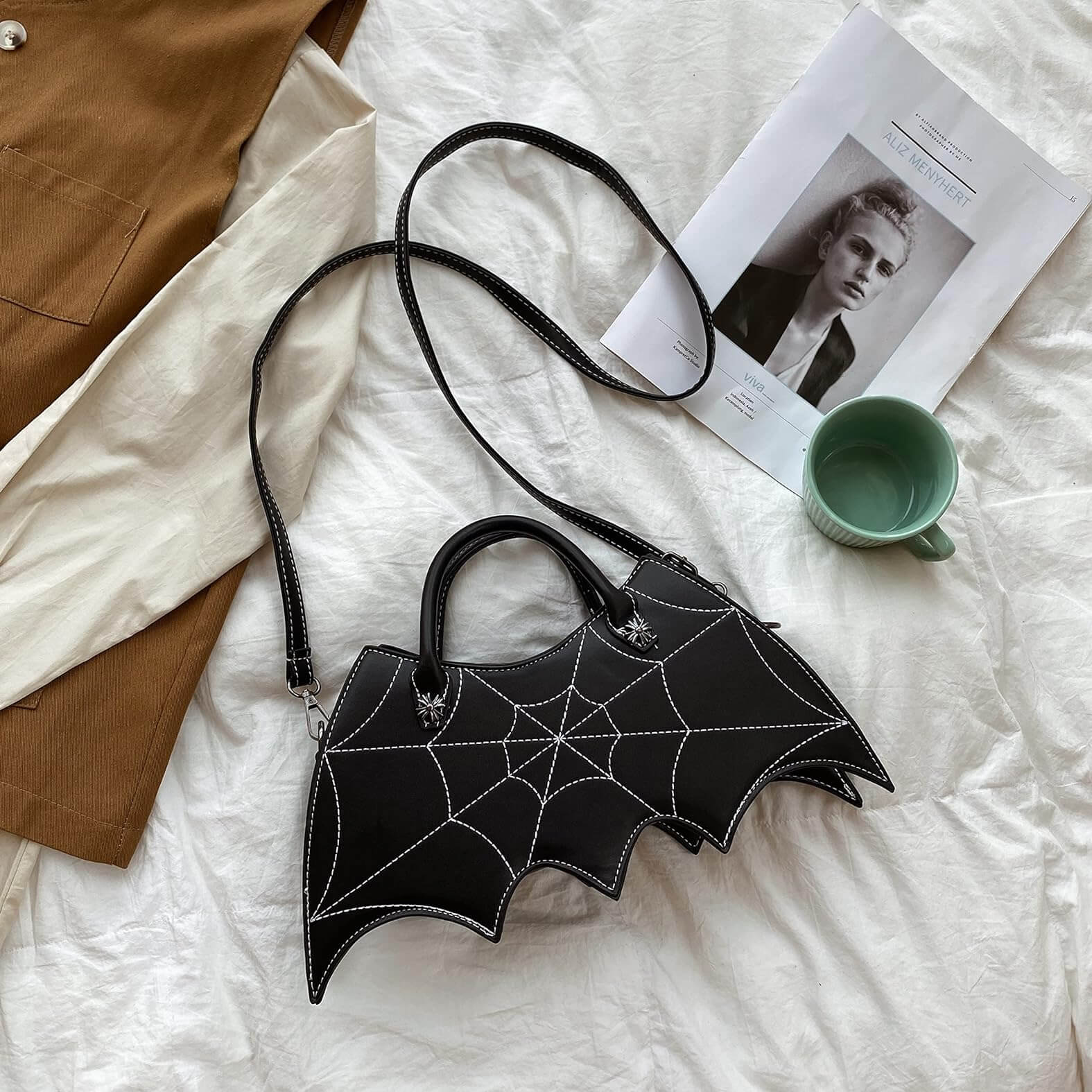Halloween Bat Wing Shoulder Bag