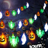 Halloween Pumpkin Bat Ghost Lights