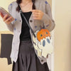 Load and play video in Gallery viewer, Halloween Pumpkin Ghost Shoulder Bag