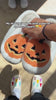Load and play video in Gallery viewer, Halloween Warm Spooky Pumpkin Slippers